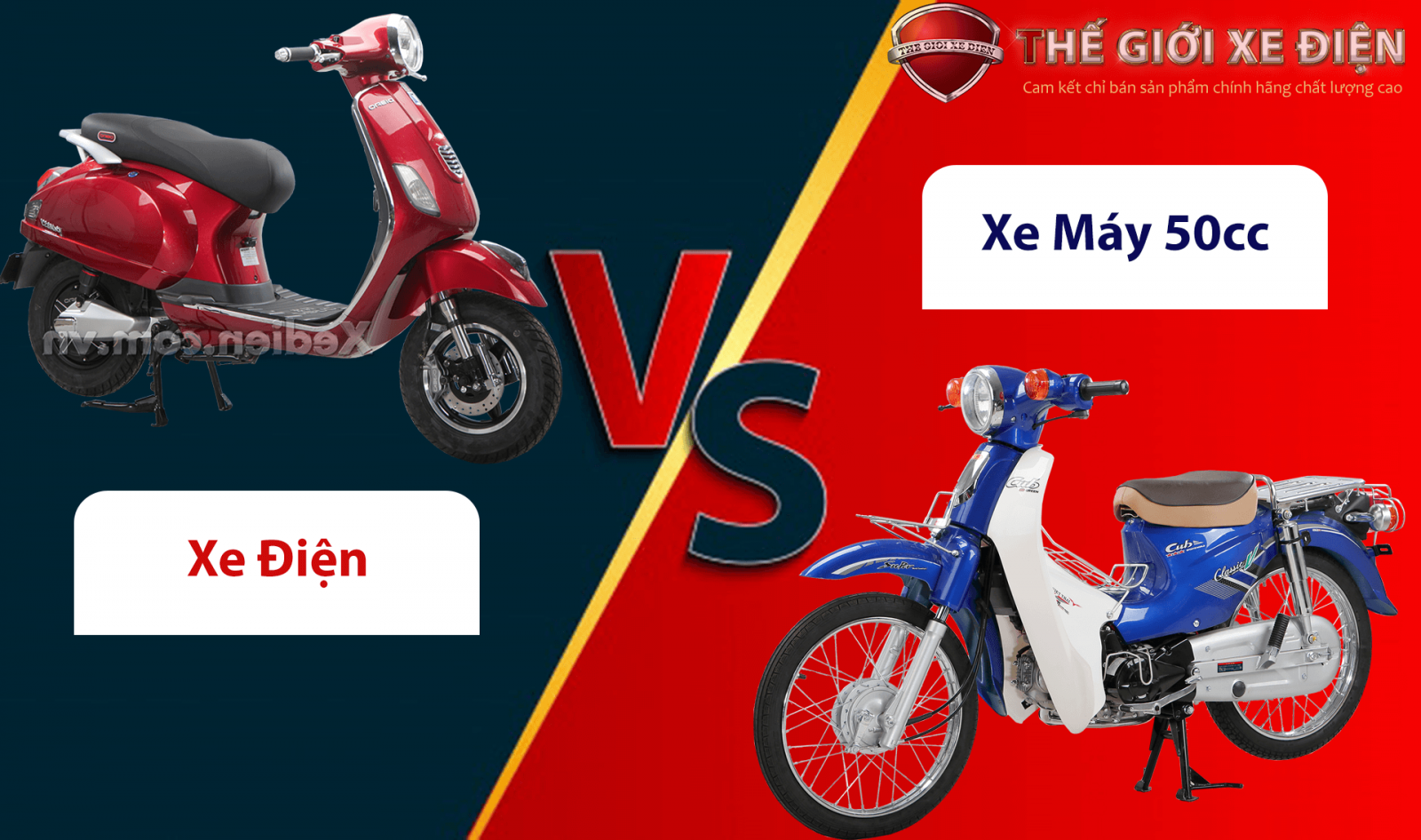 chọn mua xe điện hay xe máy 50cc