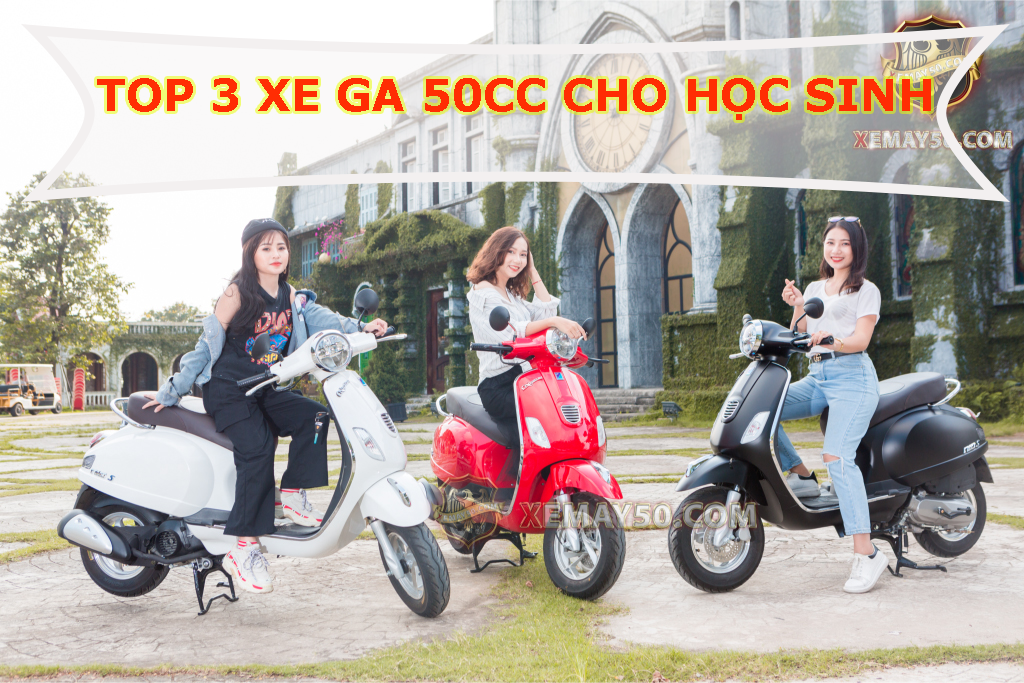 Top 3 xe ga 50cc cho học sinh mới nhất 2020 | Thế Giới Xe Điện