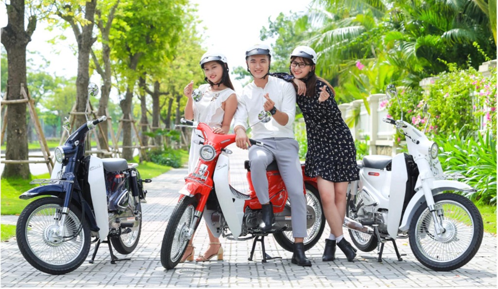 xe cub classic 50cc chính hãng