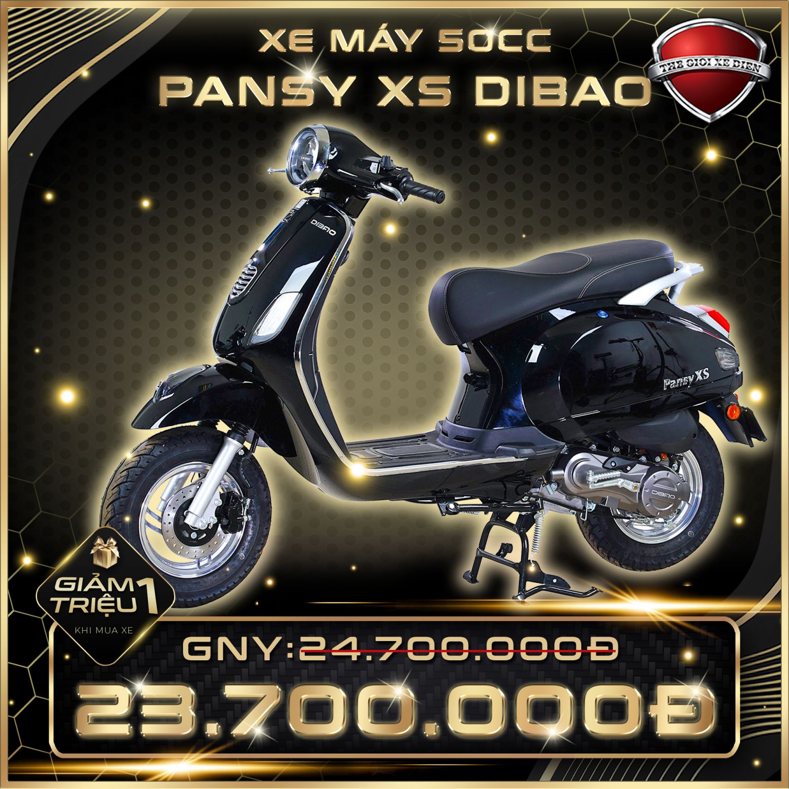 Xe máy 50cc Dibao Pansy XS