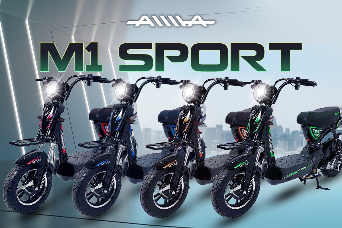 xe điện aima xbull m1 dành cho học sinh