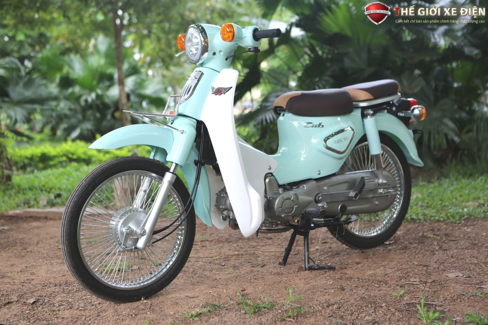 ảnh chi tiết xe số 50cc cub new ally