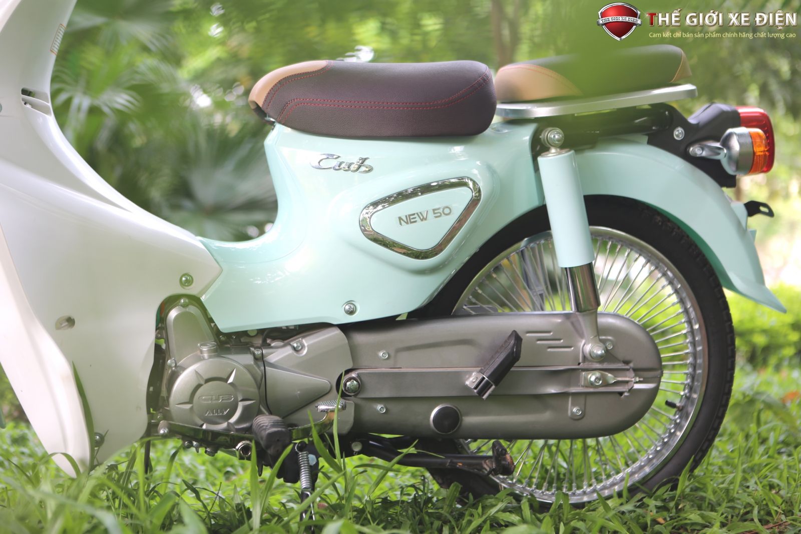 ảnh chi tiết xe số 50cc cub new ally