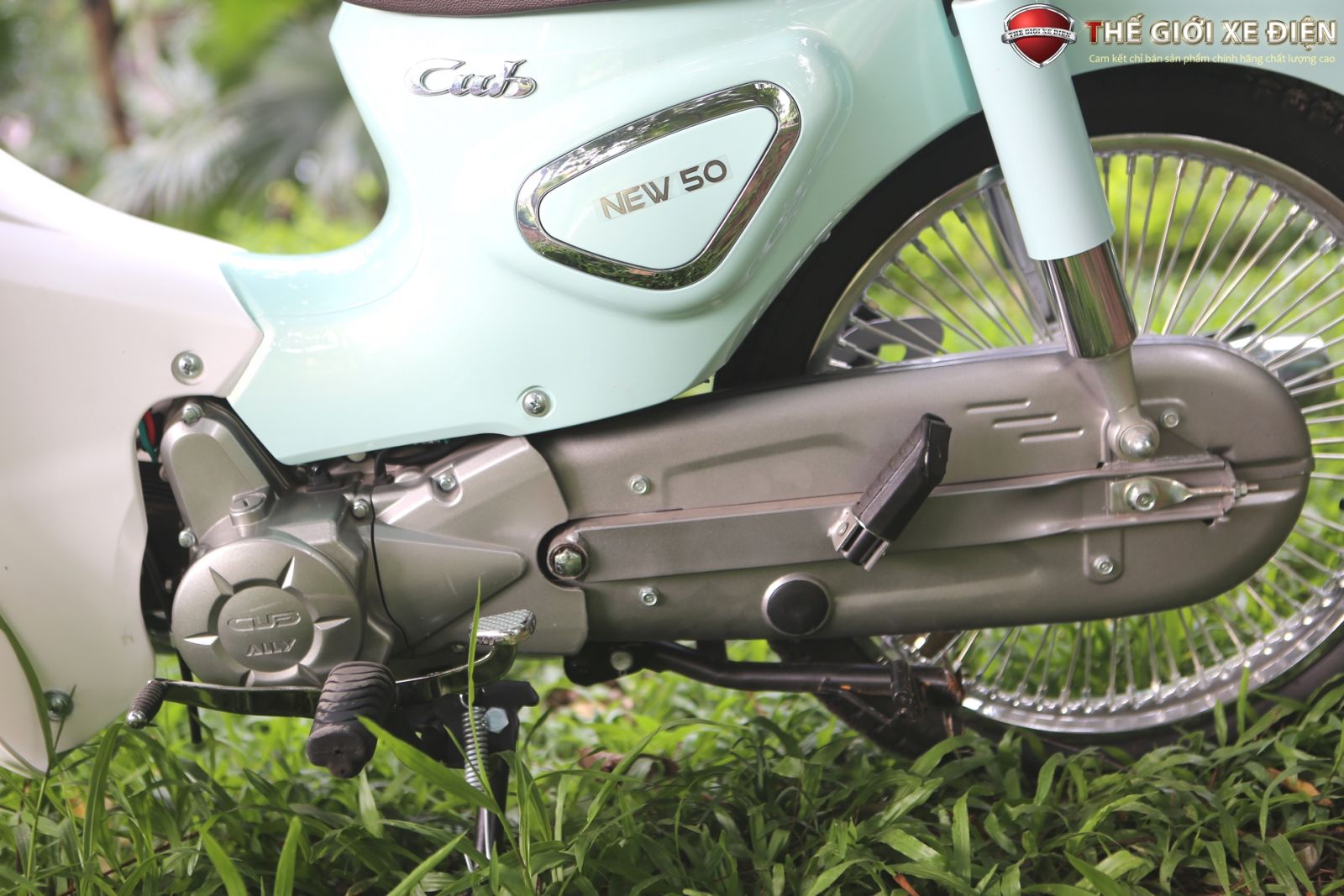 động cơ  xe 50cc cub new ally