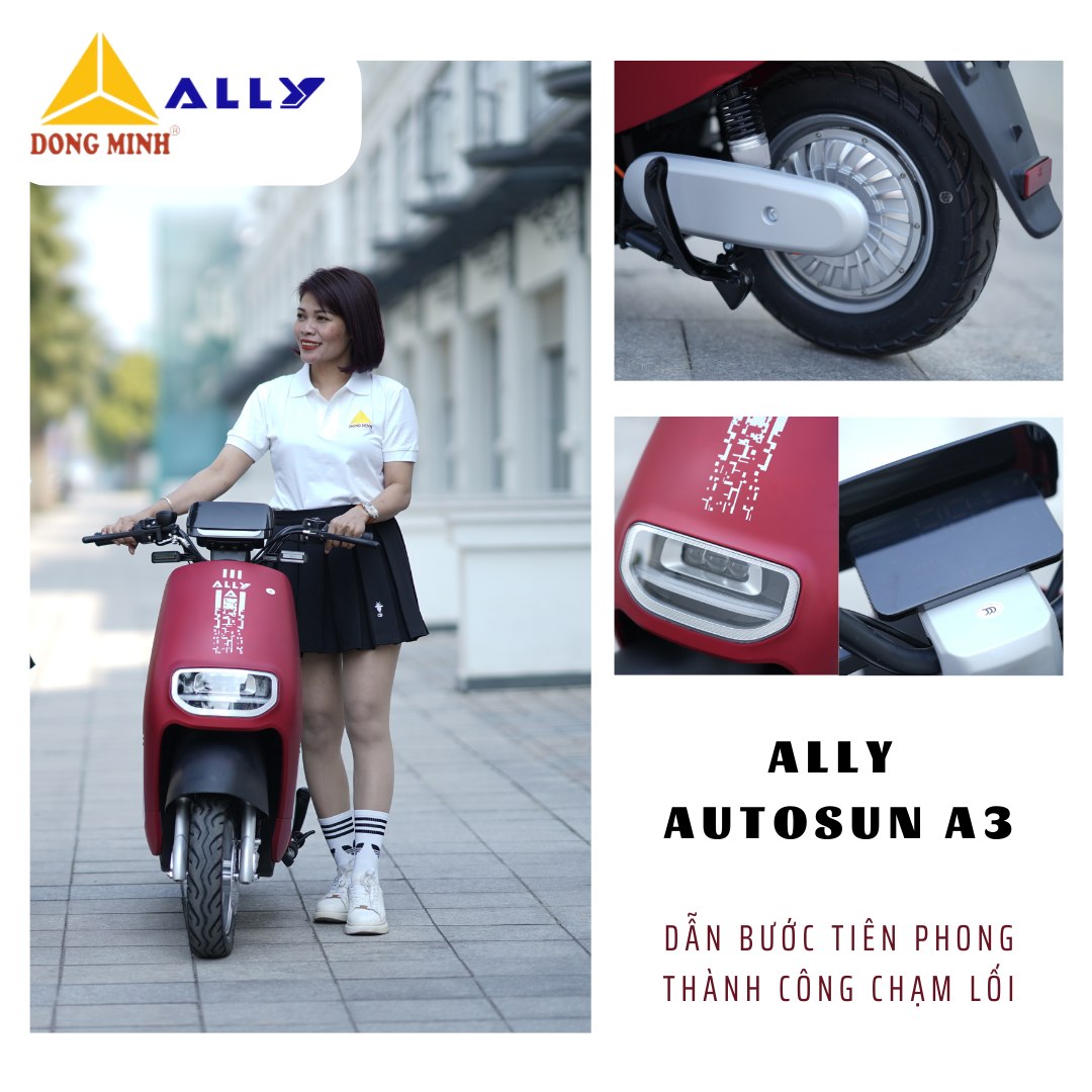 xe máy điện ally a3