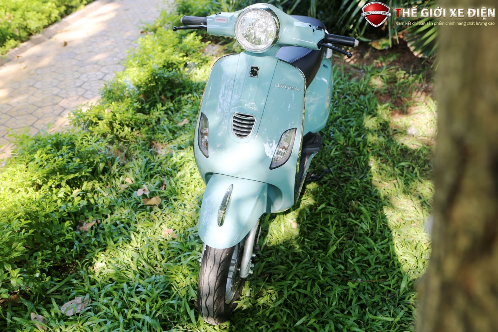 ảnh chi tiết xe điện jvc vespa