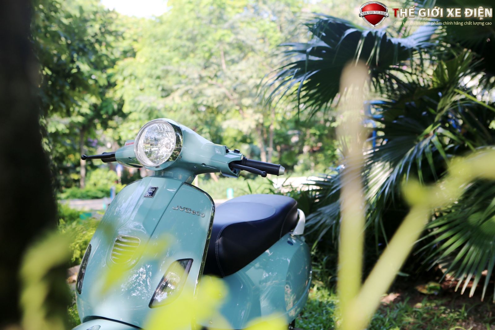 ảnh chi tiết xe điện jvc vespa