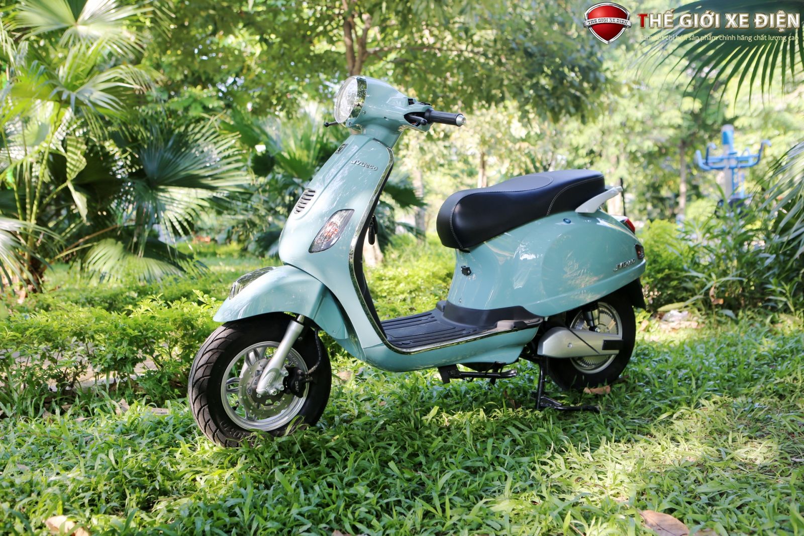 ảnh chi tiết xe điện jvc vespa