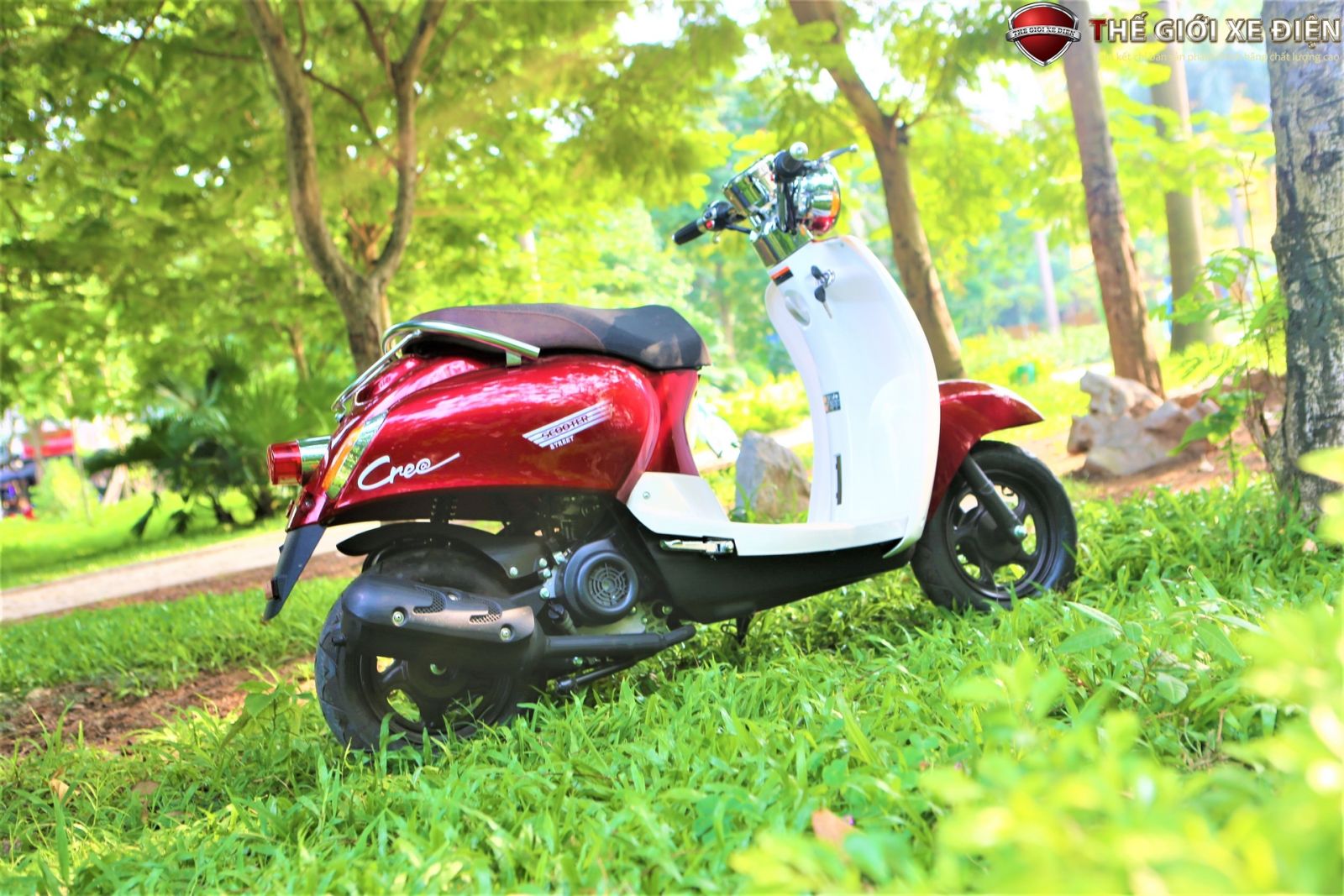 ảnh chi tiết xe ga 50cc hyosung