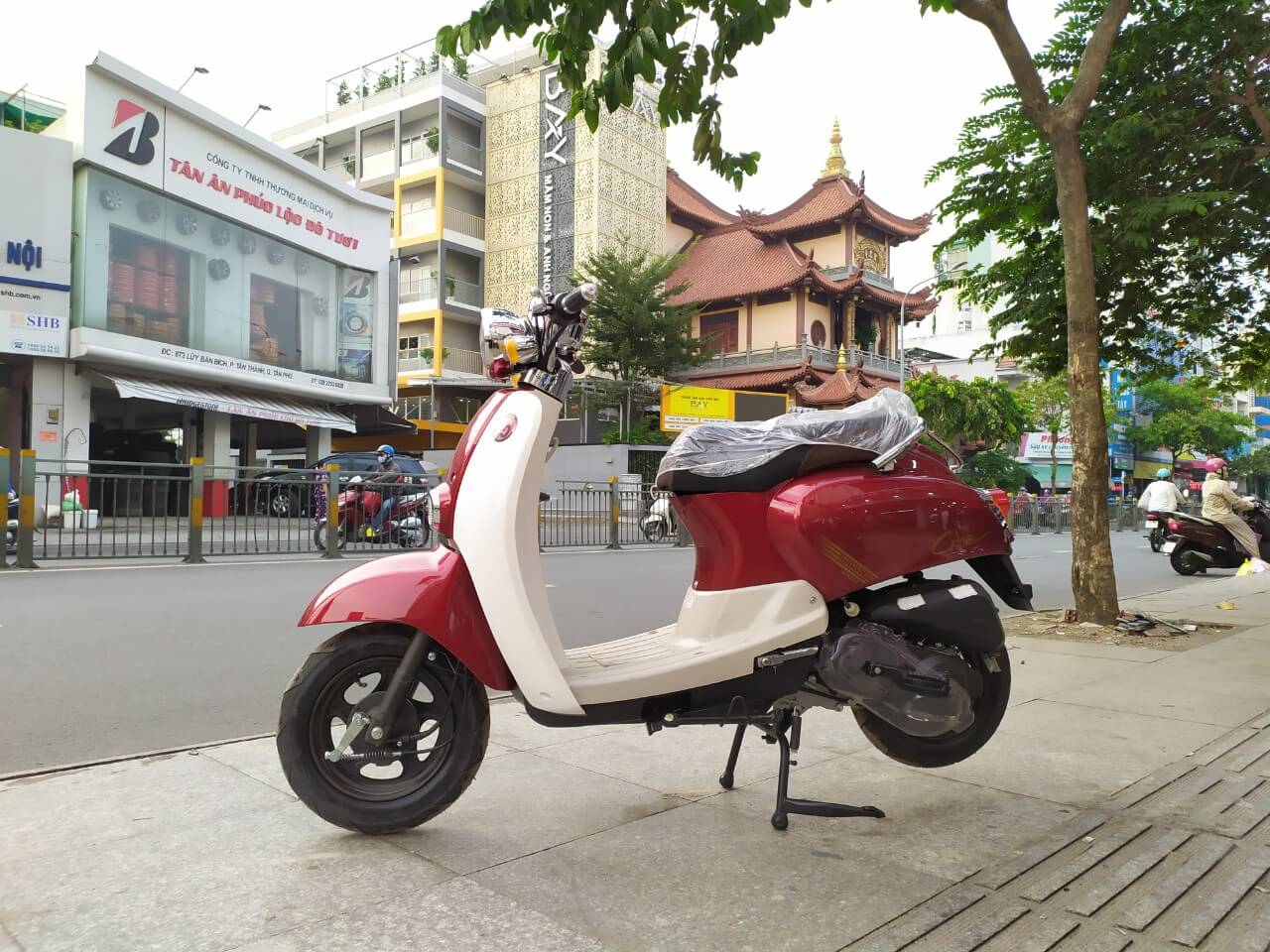 Ảnh Xe Ga 50cc Crea Hyosung 