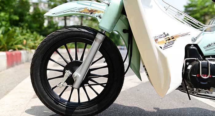 bánh trước xe cub 50cc espero vành đúc