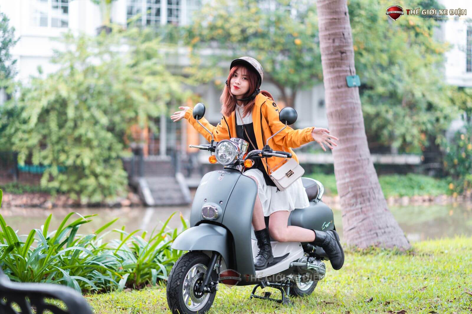 ảnh ngoại cảnh xe creer 50cc dibao