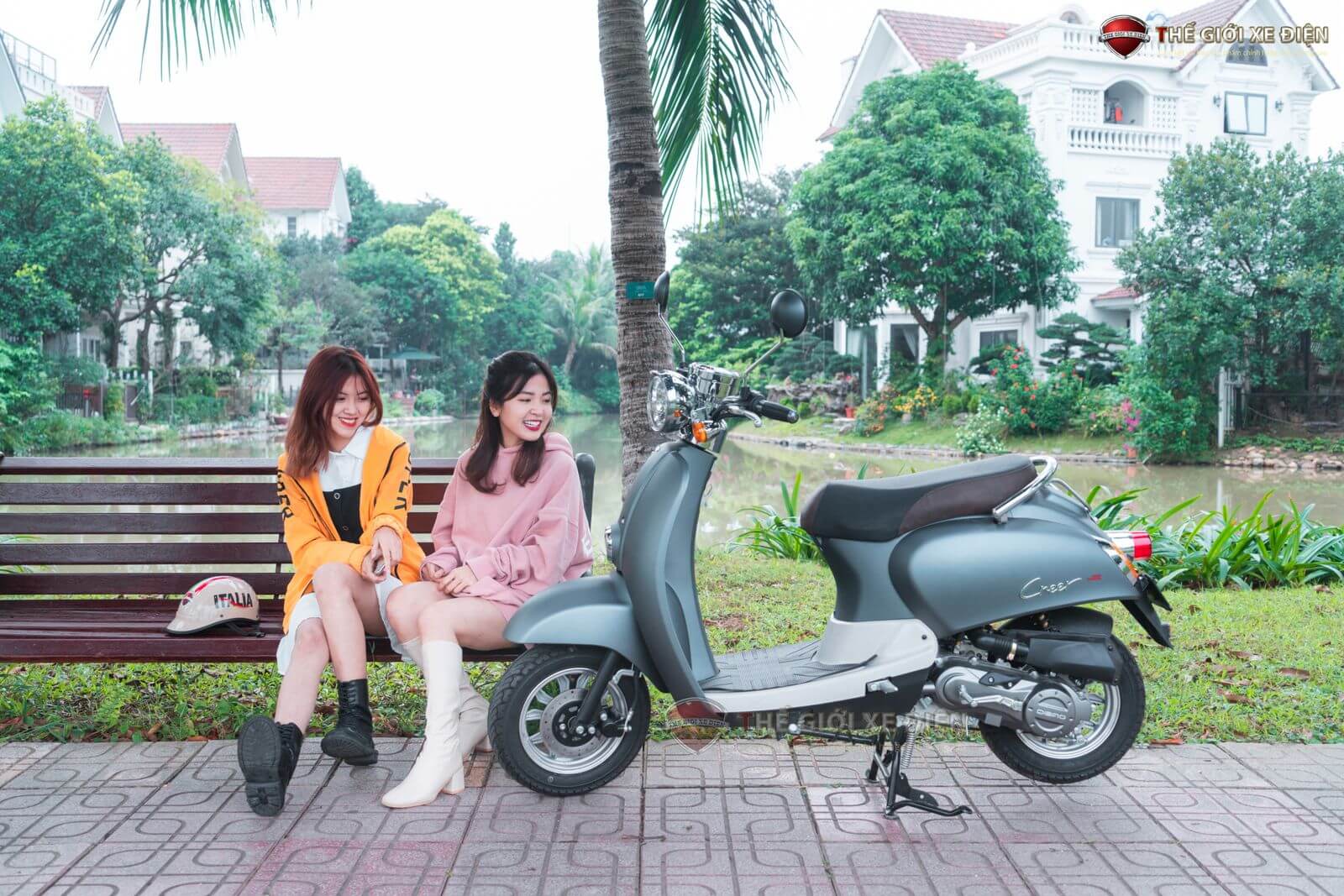 ảnh ngoại cảnh xe creer 50cc dibao