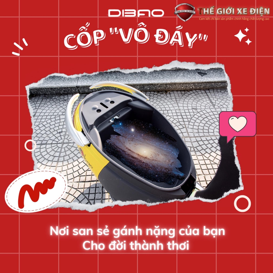 cốp xe điện dibao cross