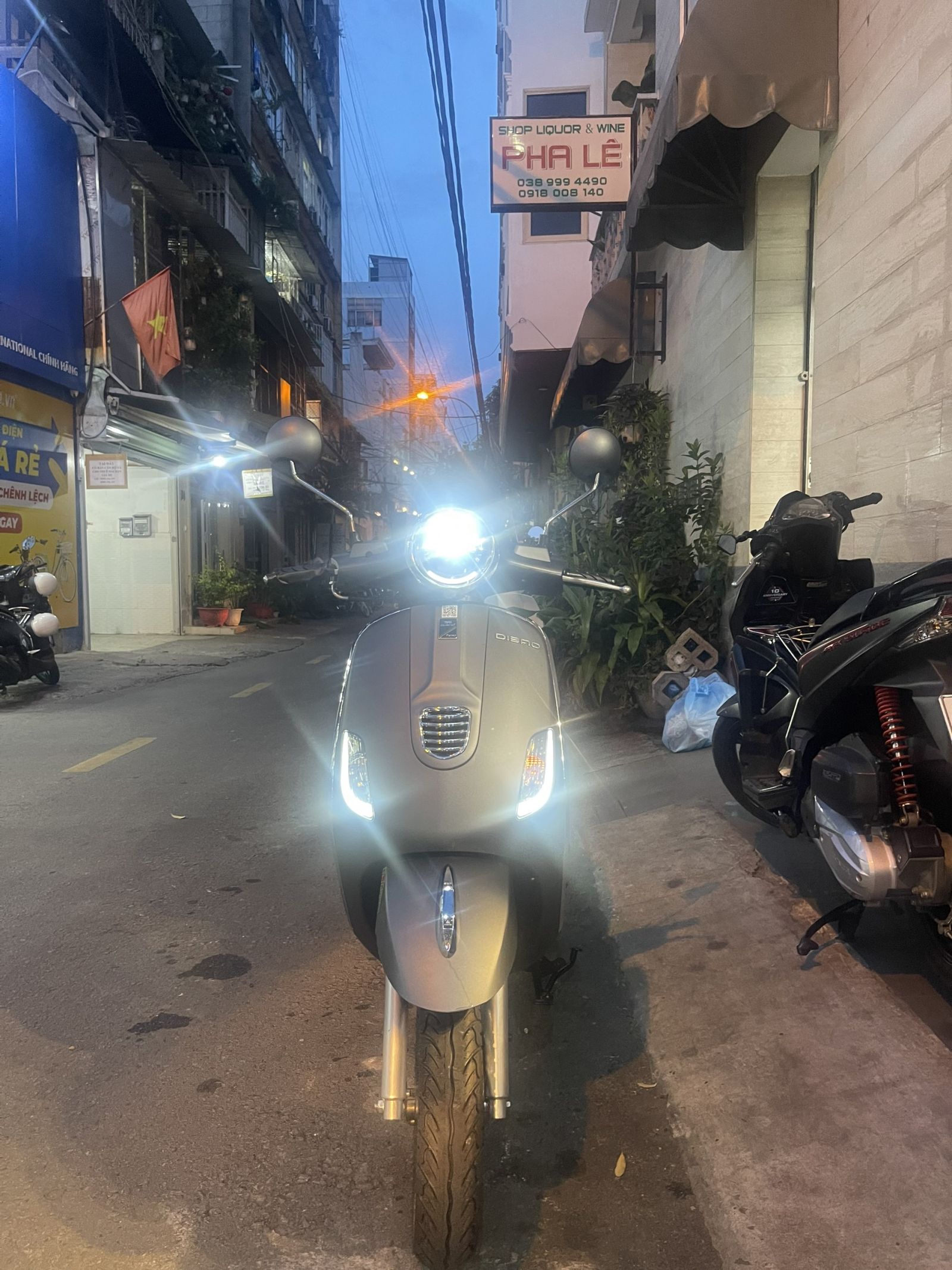 xe ga 50cc vespa pansy x dibao