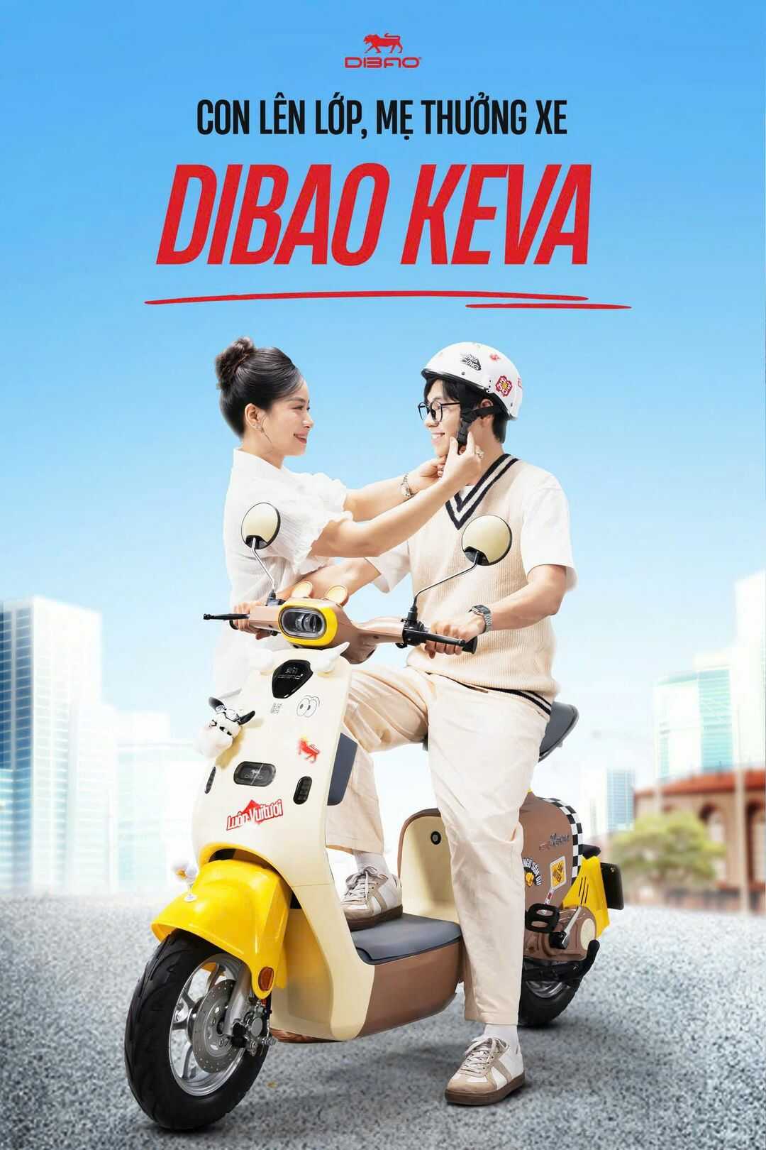 xe đạp điện dibao hotgirl keva