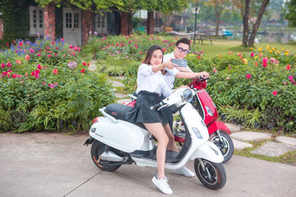 xe máy điện vespa pansy s dibao