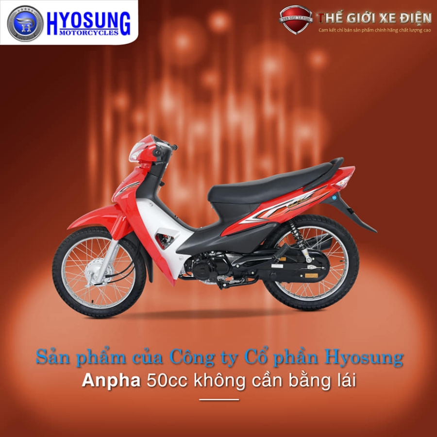 xuất xứ của xe wave 50cc Hyosung