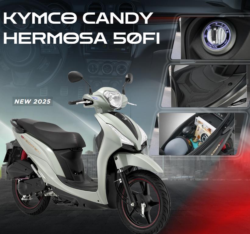 tính năng kymco candy hermosa 50fi