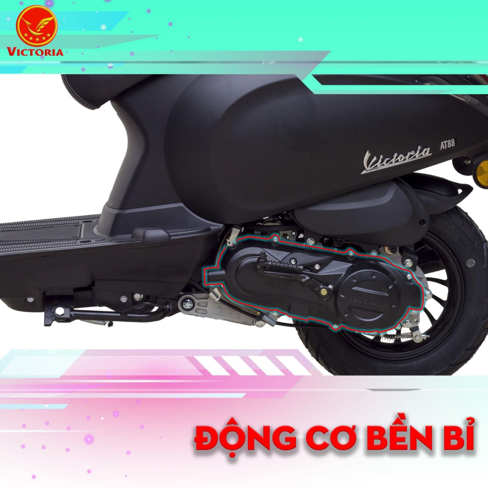 động cơ scooter victoria