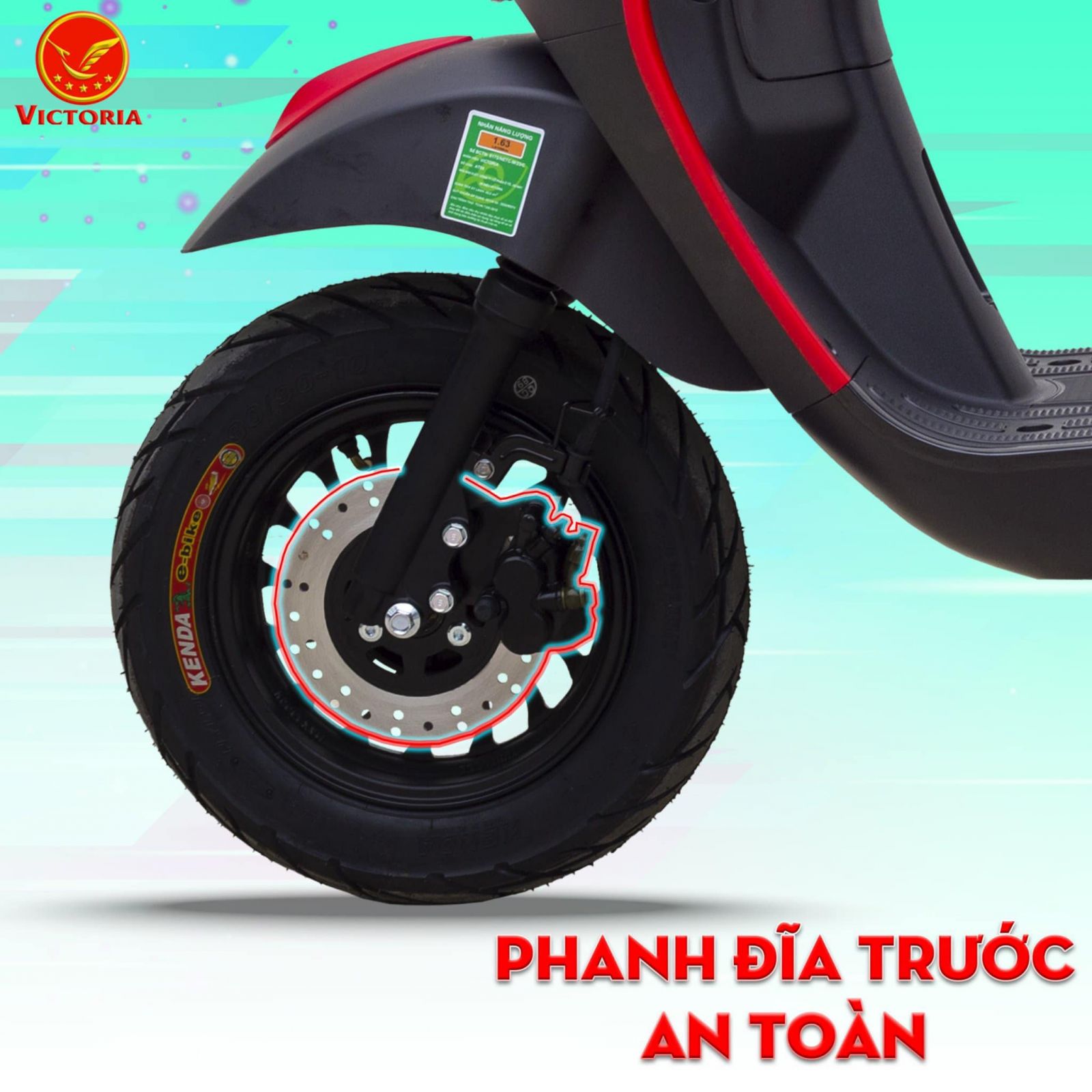 phanh đĩa trước an toàn