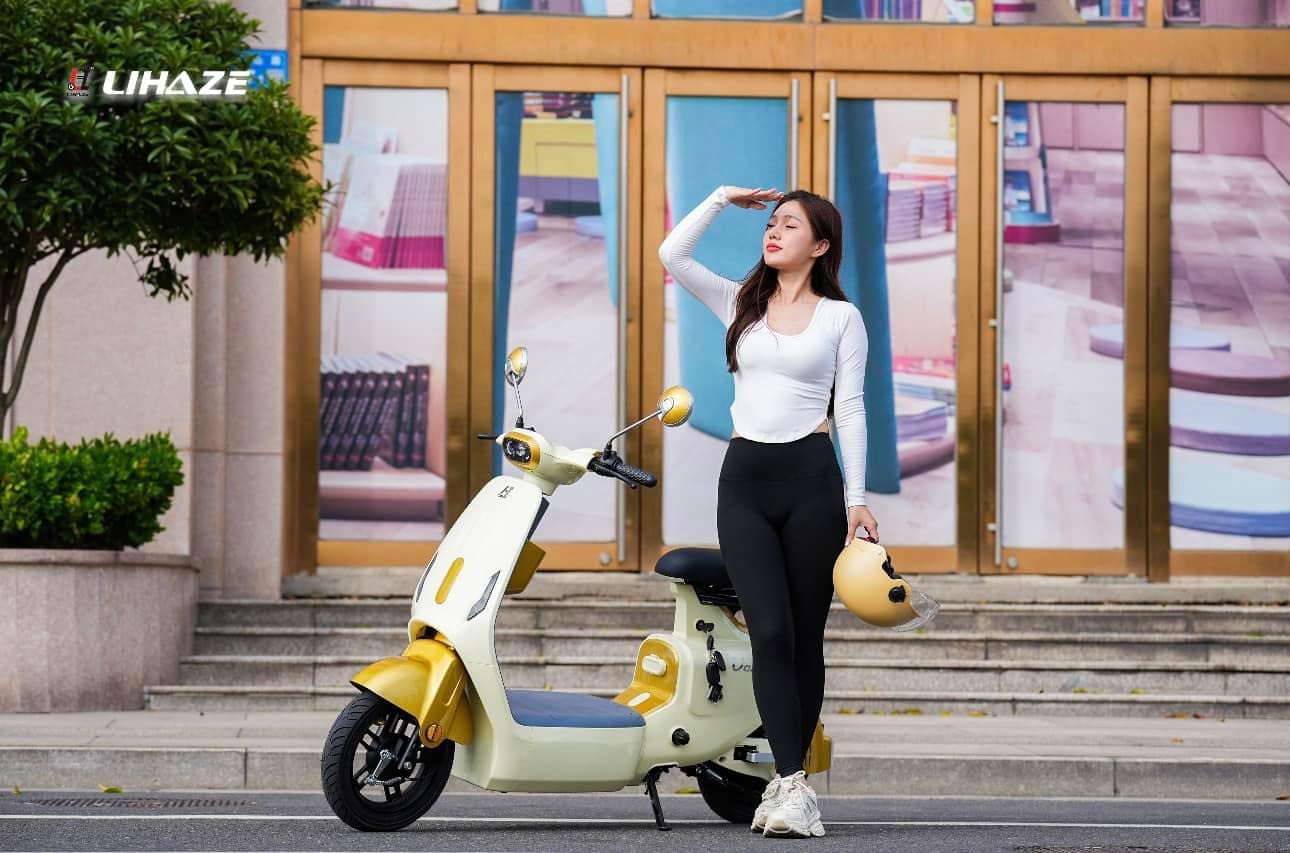 giảm giá mạnh xe đạp điện hot girl