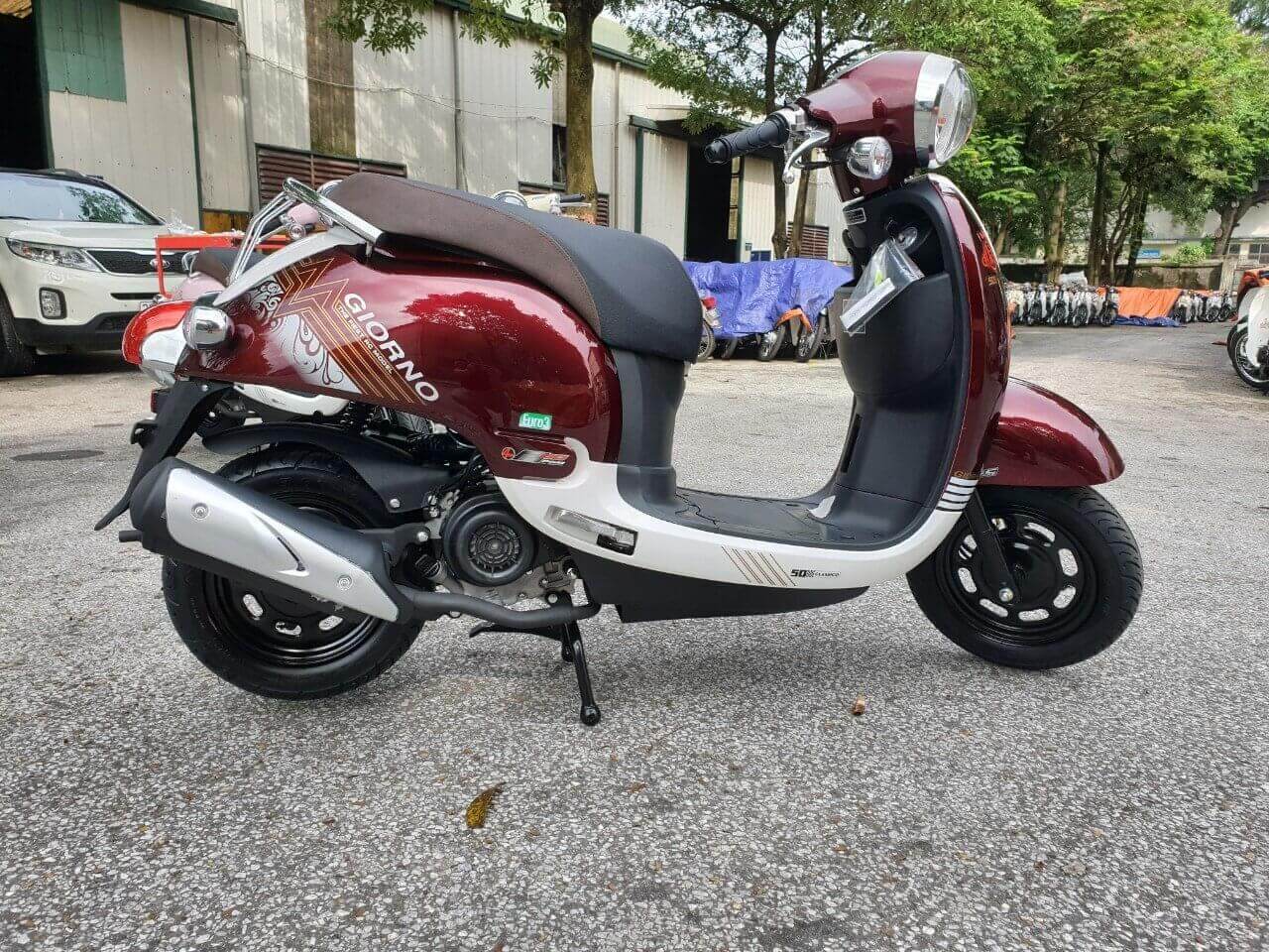 Ảnh Xe Ga 50cc Giorno Hyosung 