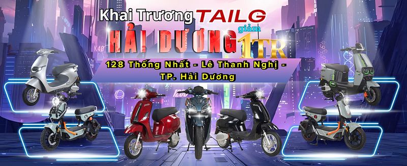 khai chương chi nhánh thế giới xe điện tailg hải dương