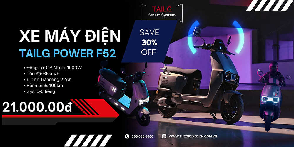 xe máy điện tailg Power F52