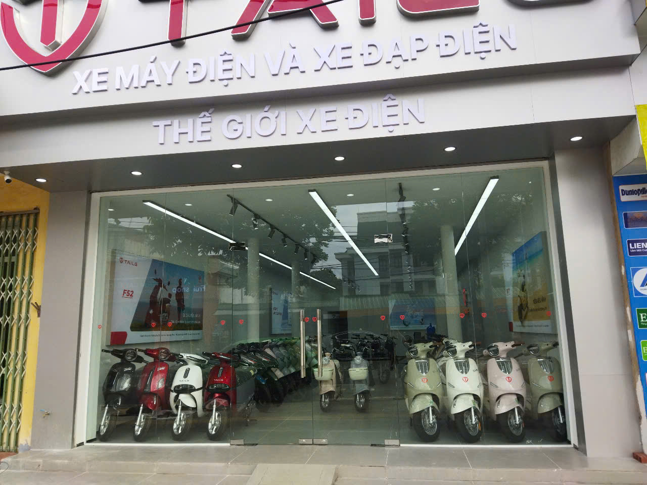 chi nhánh thế giới xe điện tailg hải dương