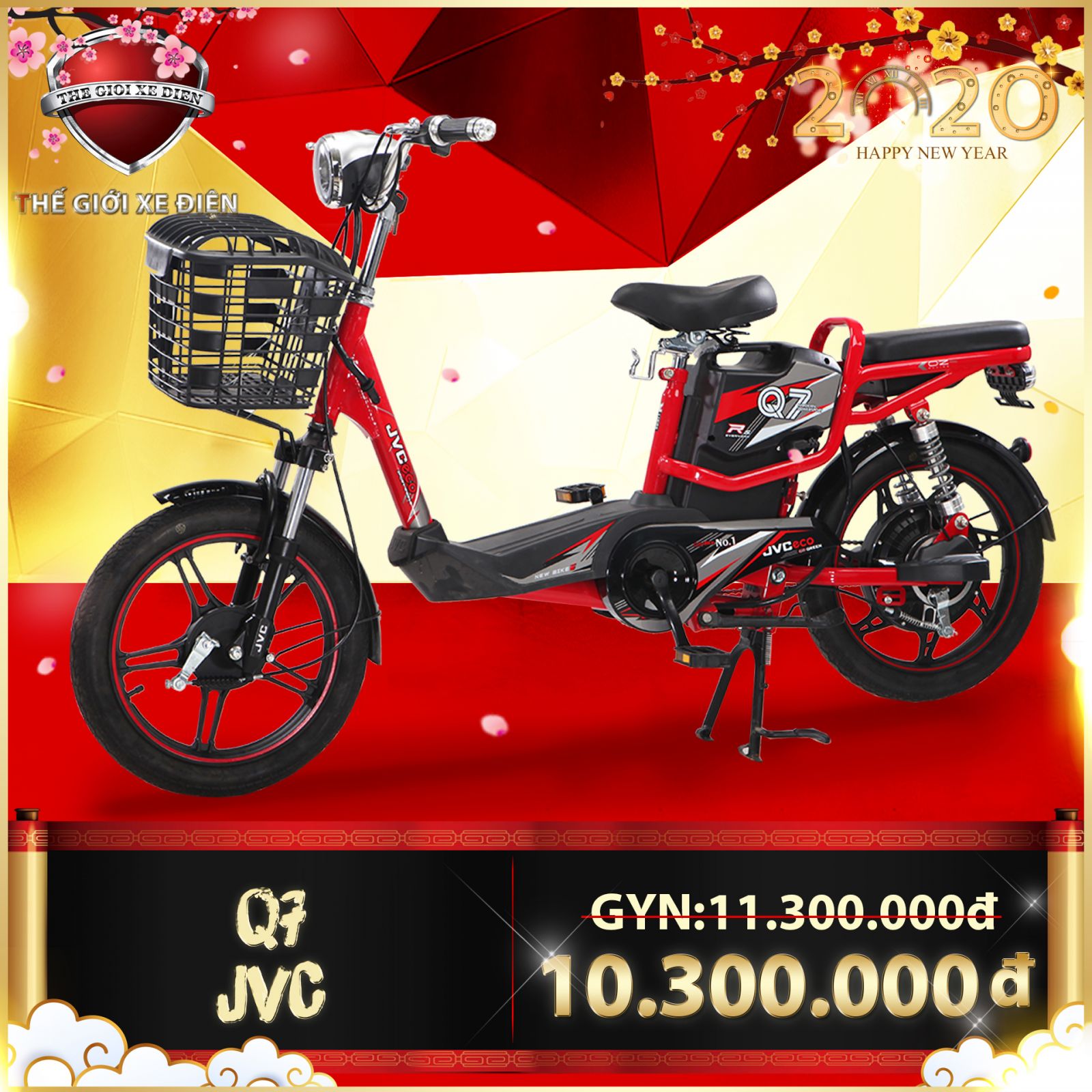 xe đạp điện jvc q7 tại Hải Phòng