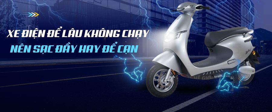 sai lầm khi sạc pin xe điện