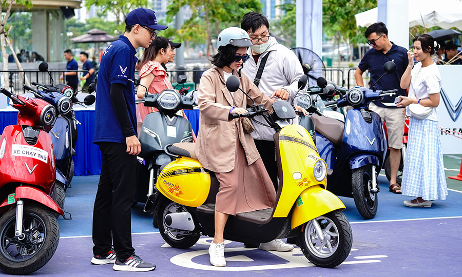 sự phát triển xe điện việt nam