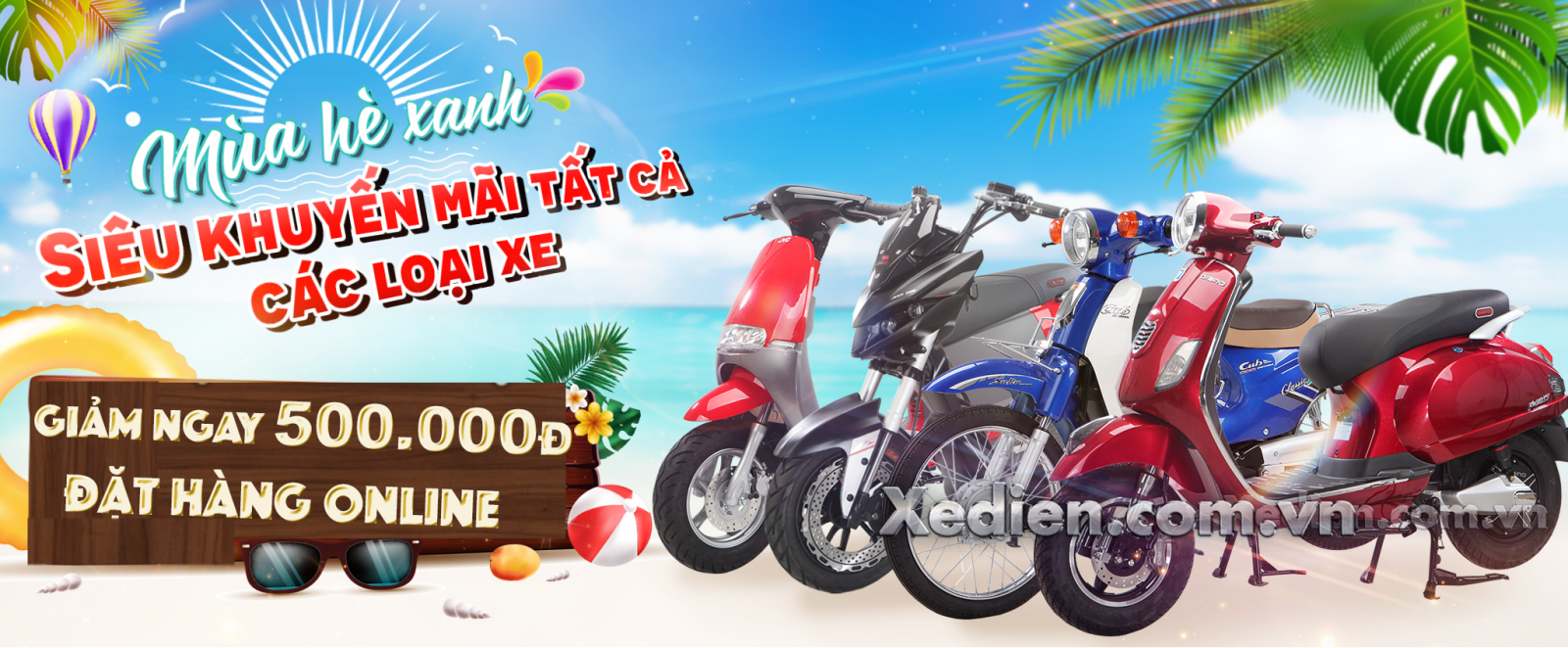 các chương trình khuyến mãi khi mua xe máy 50cc