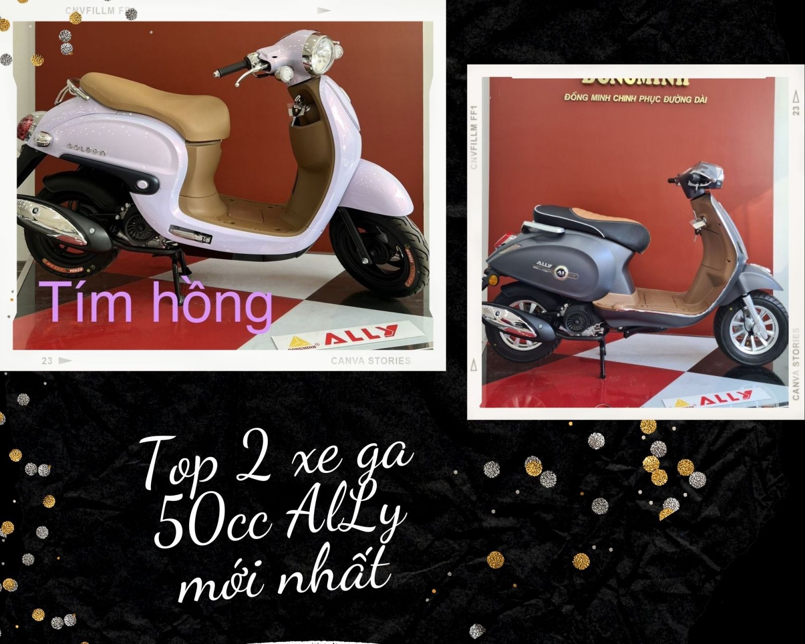 Tìm hiểu top 2 sản phẩm xe máy 50cc mới nhất 2023 đến từ thương hiệu Ally