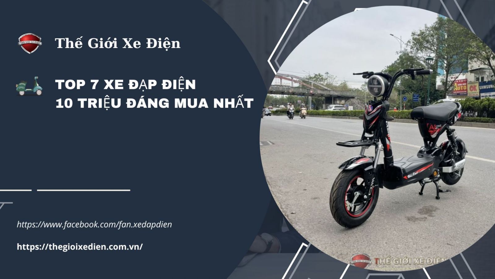 Top 7 xe đạp điện 10 triệu đáng mua nhất