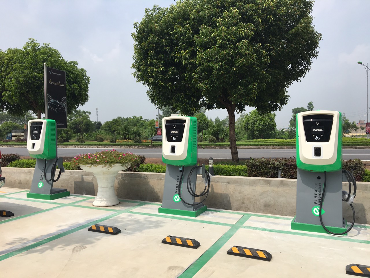 Trạm sạc xe điện ở chung cư