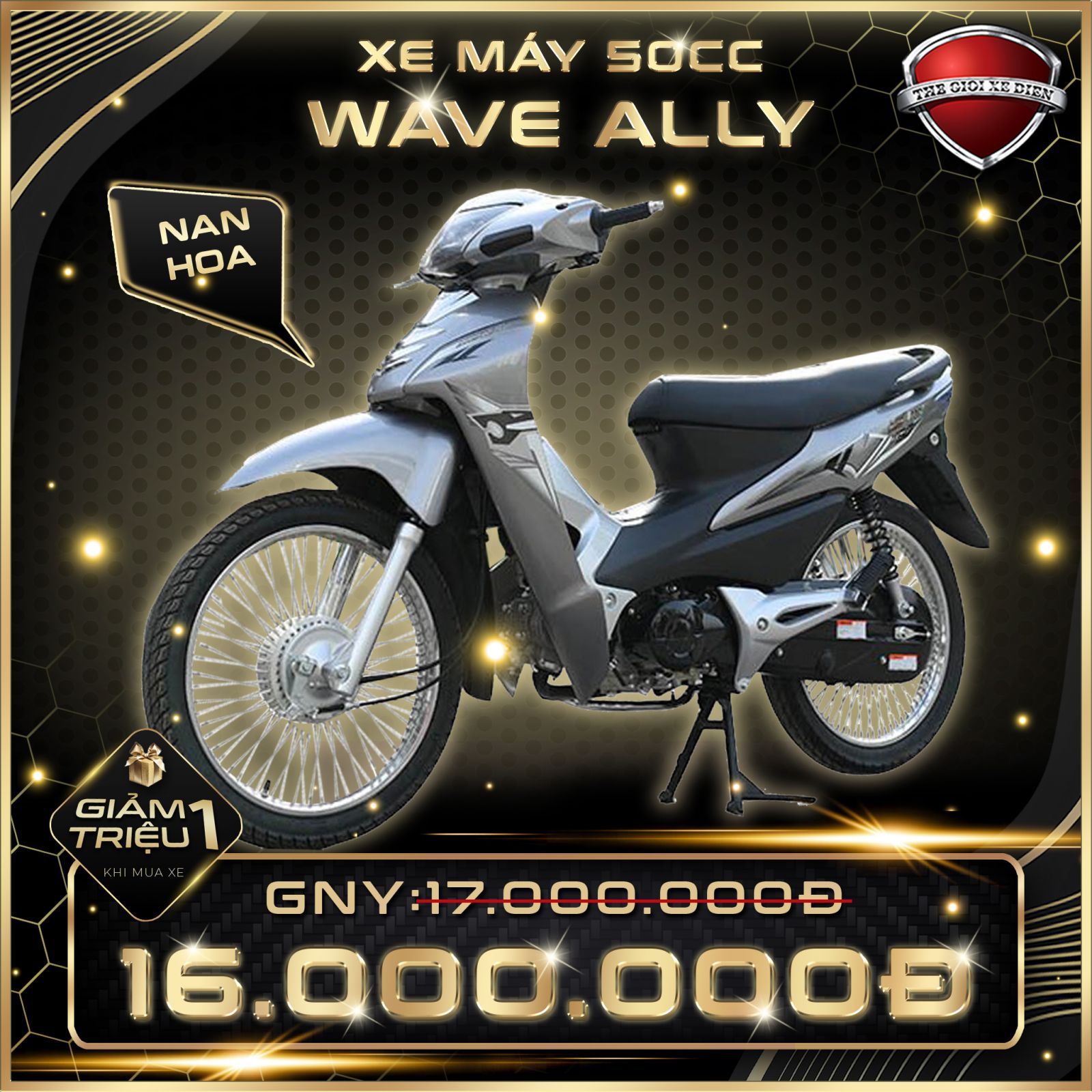 Xe máy 50cc Wave Ally