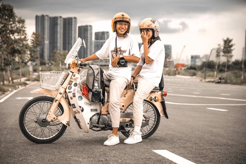 Cub 50cc được yêu thích bởi kiểu dáng nhỏ nhắn, thiết kế năng động