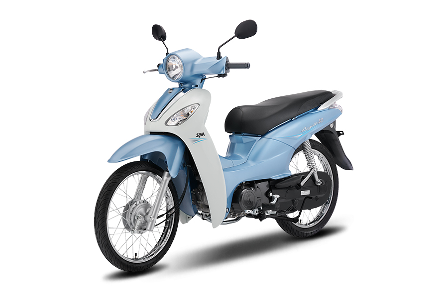 Động cơ 50cc của SYM hoạt động mượt mà và tiêu thụ nhiên liệu rất ít