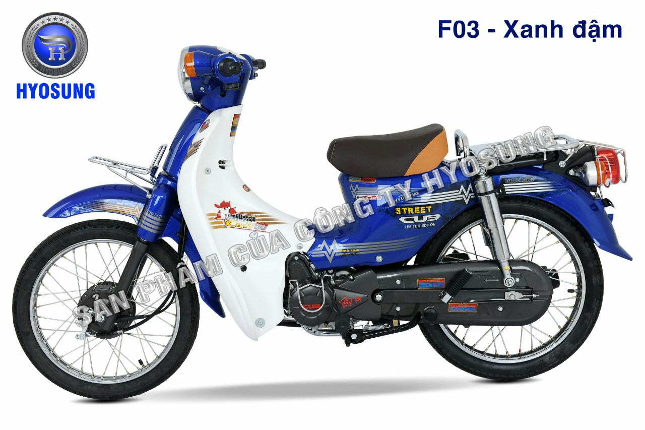 Xe máy Cub Hyosung Korea 3 cấp tốc độ