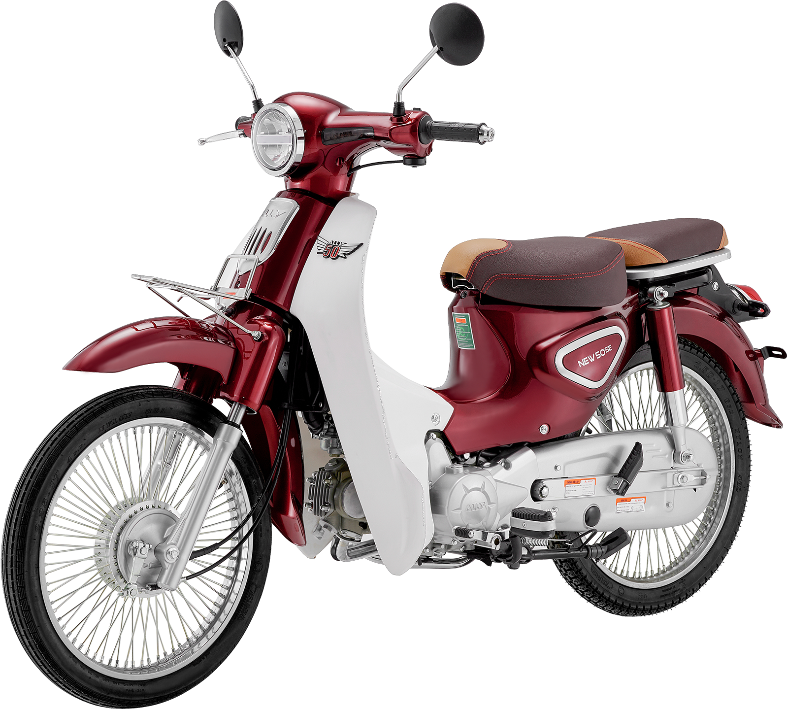 Xe cub NEW ALLY 2023 cực kì tiết kiệm: 1,4 lít xăng / 100km