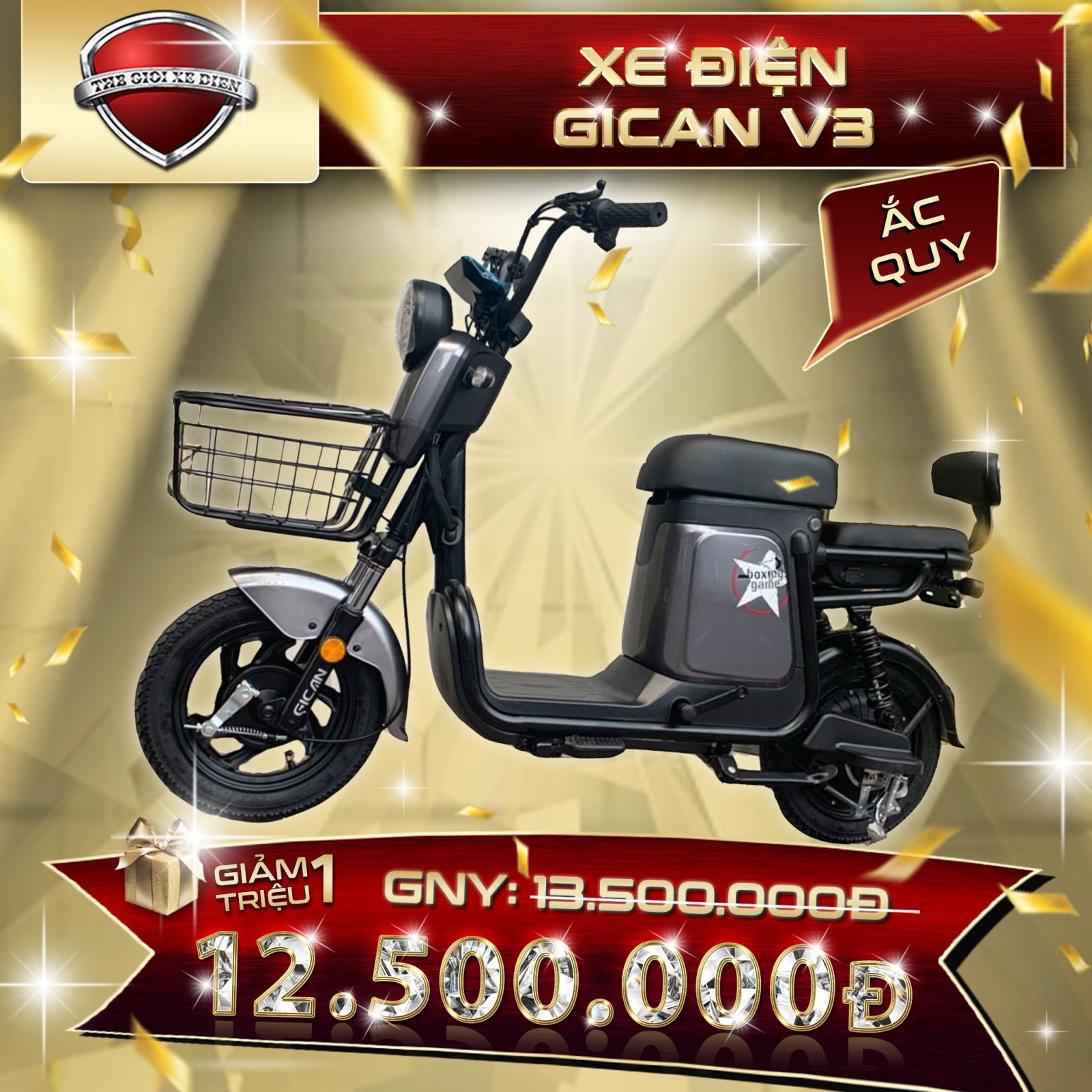 Xe đạp điện Gican V3