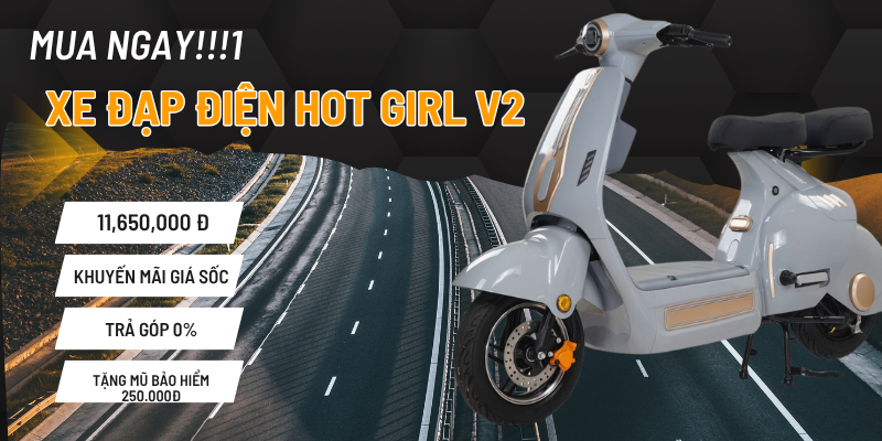 xe đạp điện Hot Girl V2 
