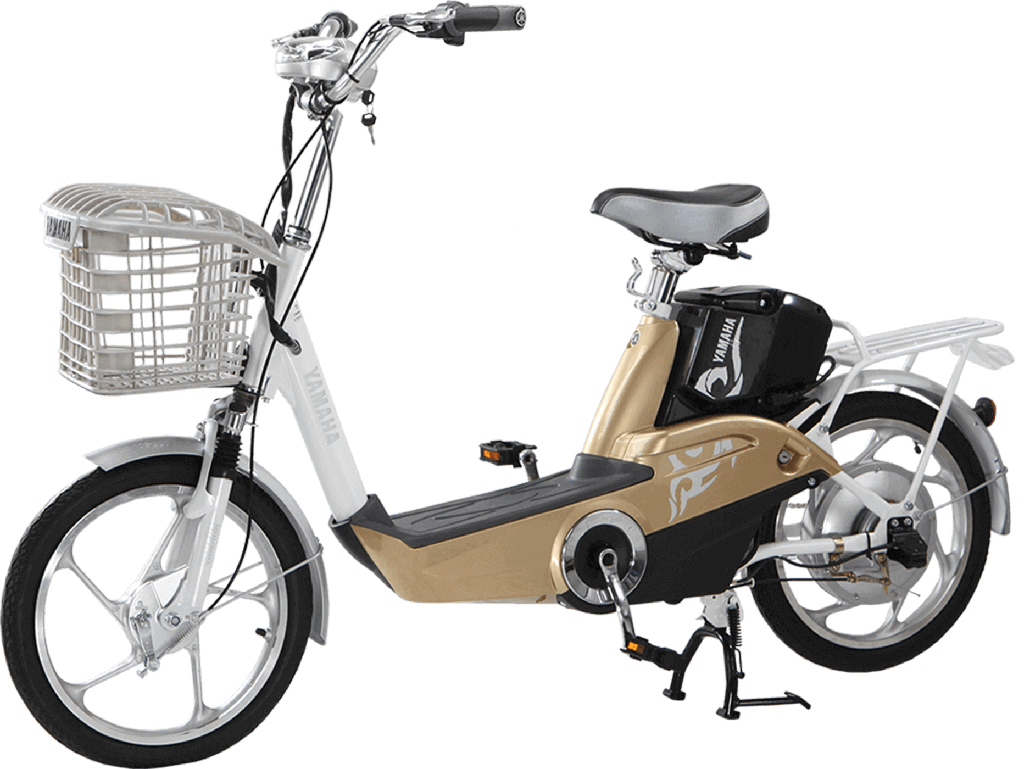 xe đạp điện yamaha thiết kế đơn giản