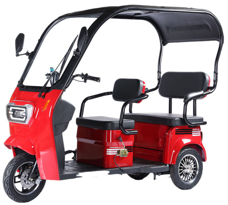 xe điện 3 bánh Yabo có mái che thế hệ mới
