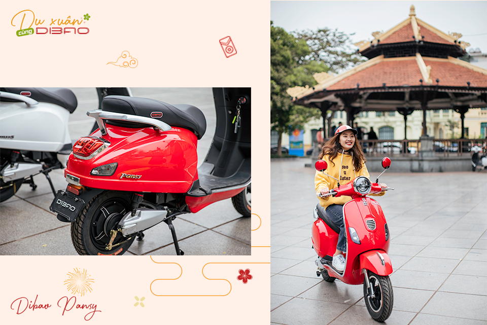 Xe máy điện Vespa Dibao