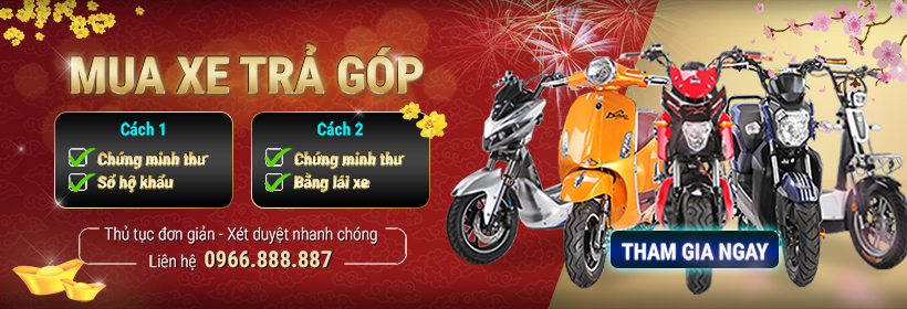 xe dien trả góp