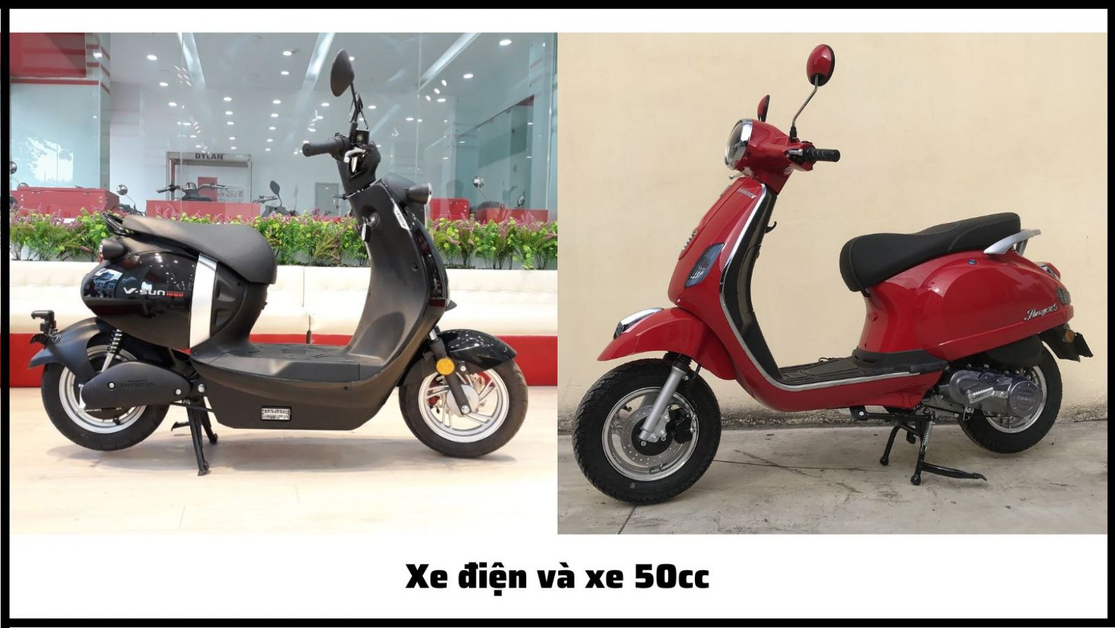 Xe điện và xe 50cc