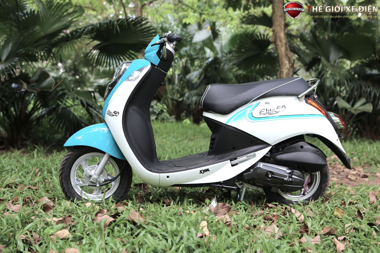 SYM Elite phù hợp cho người có chiều cao khiêm tốn 